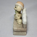 Precious Moments: 529540 Sugar Town - Dog & Kitten on Bench