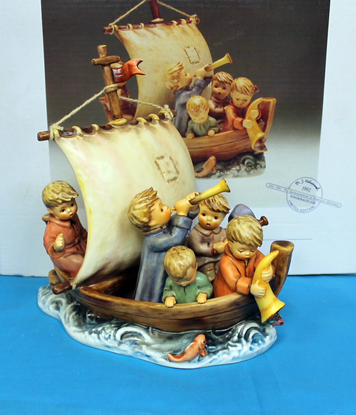 Hummel Figurine: Land in Sight - Century Piece - 530