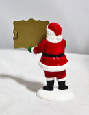 Department 56 Village Santa Sign , Holiday Village Accessory, 53051