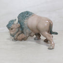 Lladró Figurine: 5313 Mini Bison Attacking