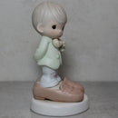 Precious Moments: 532061S Who's Gonna Fill Your Shoes | Early Release Edition