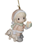 Precious Moments Ornament 532223, Merry Giftmas- 1999, Limited