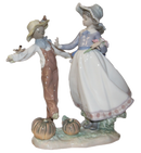 Lladró Figurine: 5385 Scarecrow and the Lady