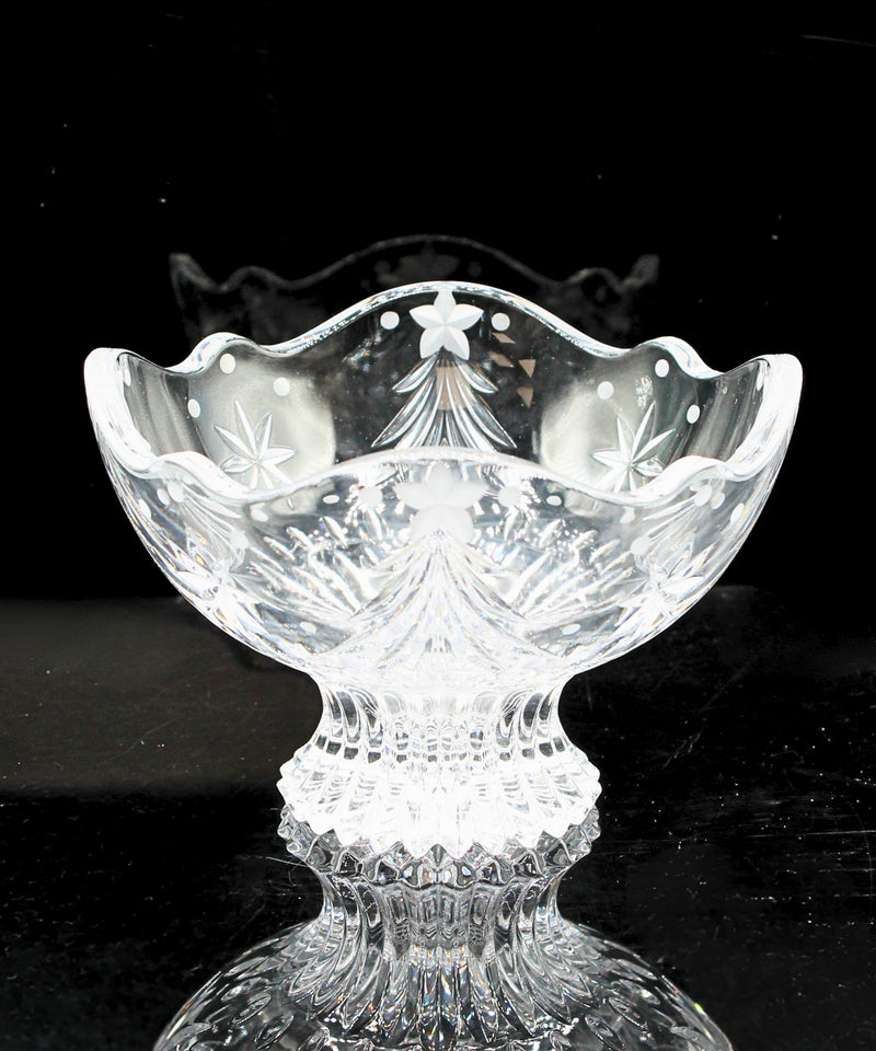 Waterford Crystal: Christmas Nights Footed Bowl, 6"