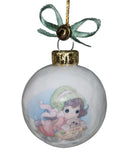 Precious Moments Ornament 546380, Sliding Into the Next Century- 1999