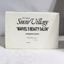 Department 56 Marvel's Beauty Salon, Snow Village, 54704