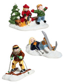 Department 56 Skaters & Skiers, Snow Village Accessory, 54755