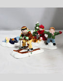 Department 56 Skaters & Skiers, Snow Village Accessory, 54755