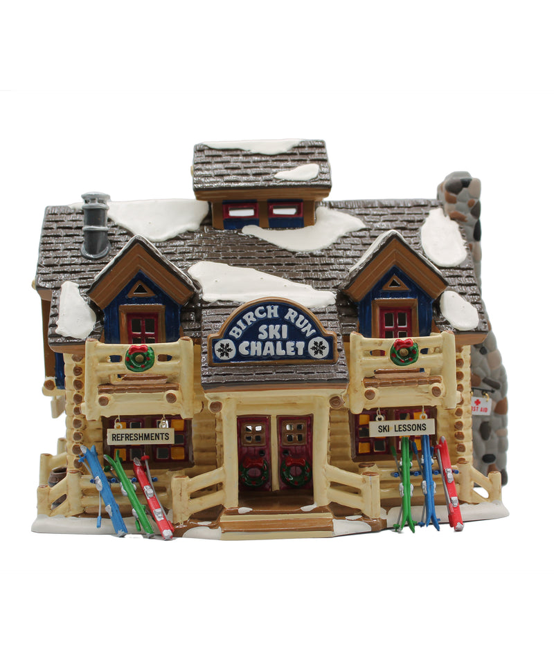 Department 56: Birch Run Ski Chalet 54882 | Snow Village | Please Read