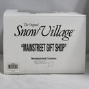 Department 56 Mainstreet Gift Shop, Snow Village, 54887