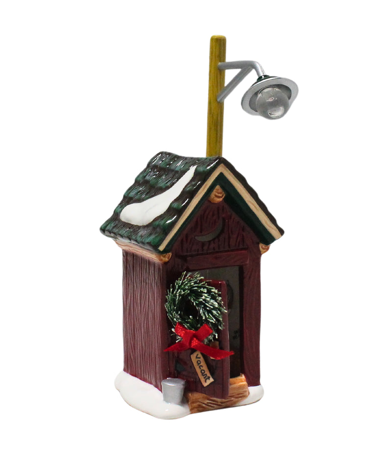 Department 56: 55036 Backwoods Outhouse