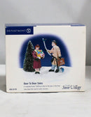 Department 56 Door To Door Sales, Snow Village Accessory, 55139