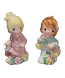 Precious Moments 55252, Girlfriends Shopping Salt and Pepper Shakers
