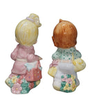 Precious Moments 55252, Girlfriends Shopping Salt and Pepper Shakers