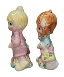 Precious Moments 55252, Girlfriends Shopping Salt and Pepper Shakers