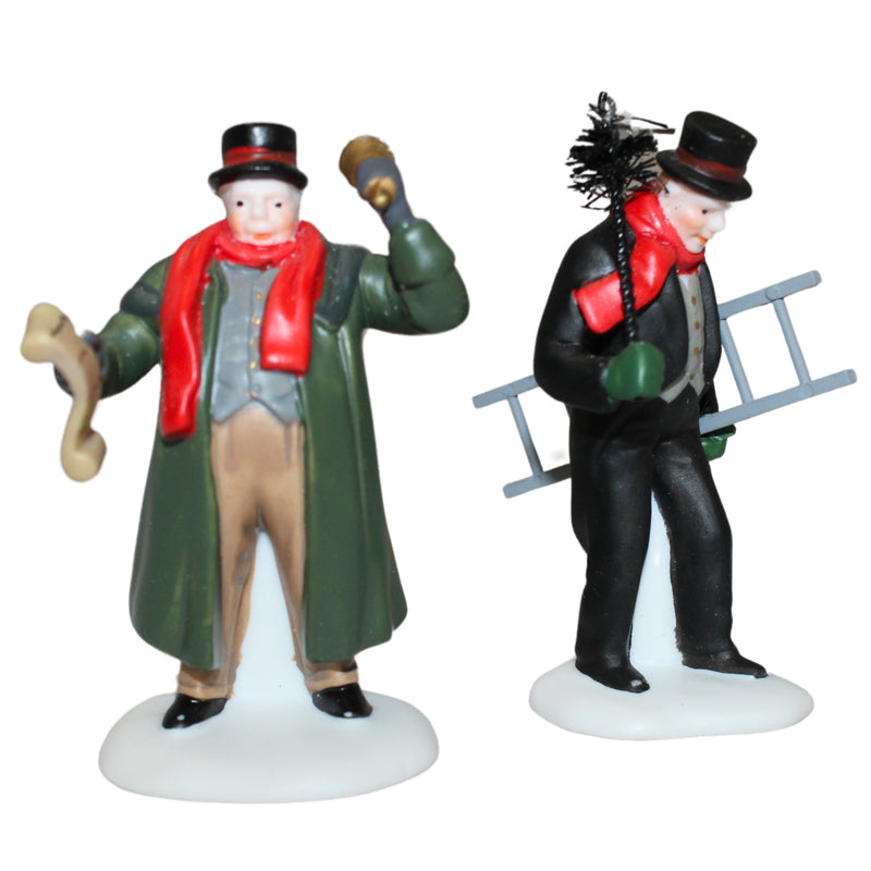 Department 56: 55697 Town Crier & Chimney Sweep