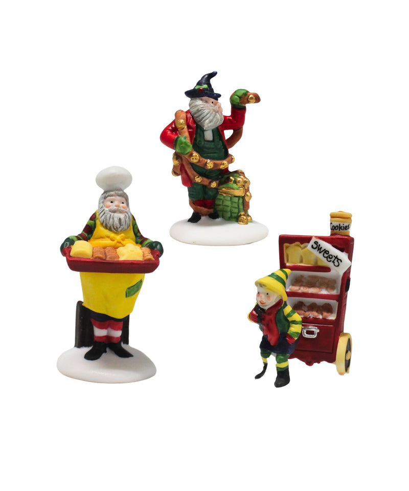 Department 56: 56030 Baker Elves - Set of 3