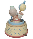 Precious Moments Figurine 560391, Life's a Ball- Clown Action Musical