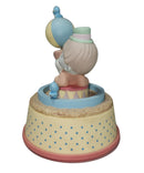 Precious Moments Figurine 560391, Life's a Ball- Clown Action Musical
