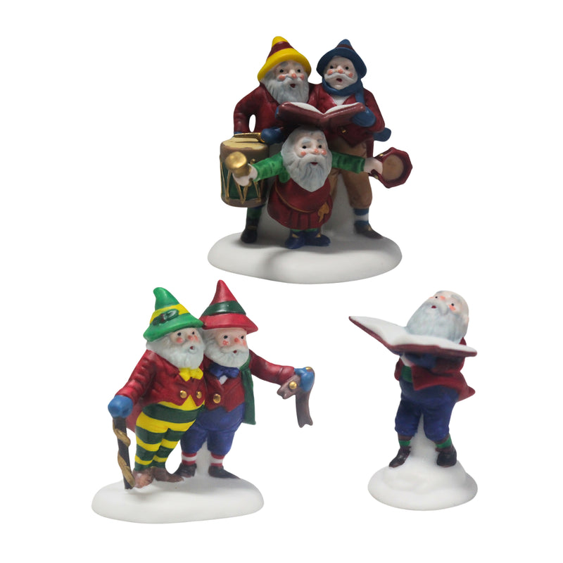 Department 56: 56316 Sing A Song For Santa - Set of 3