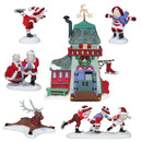 Department 56: 56363 Peppermint Skating Party - Set of 6