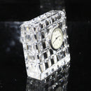 Waterford Crystal: Square Quartz Clock, 3.1"