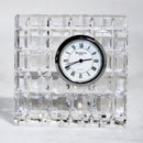 Waterford Crystal: Square Quartz Clock, 3.1"