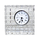 Waterford Crystal: Square Quartz Clock, 5.4"