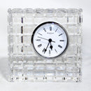 Waterford Crystal: Square Quartz Clock, 5.4"