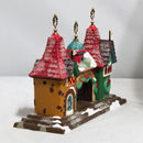 Department 56 Welcome To Elf Land Gateway Entrance, North Pole Village Accessory, 56431