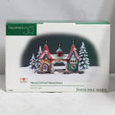 Department 56 Welcome To Elf Land Gateway Entrance, North Pole Village Accessory, 56431