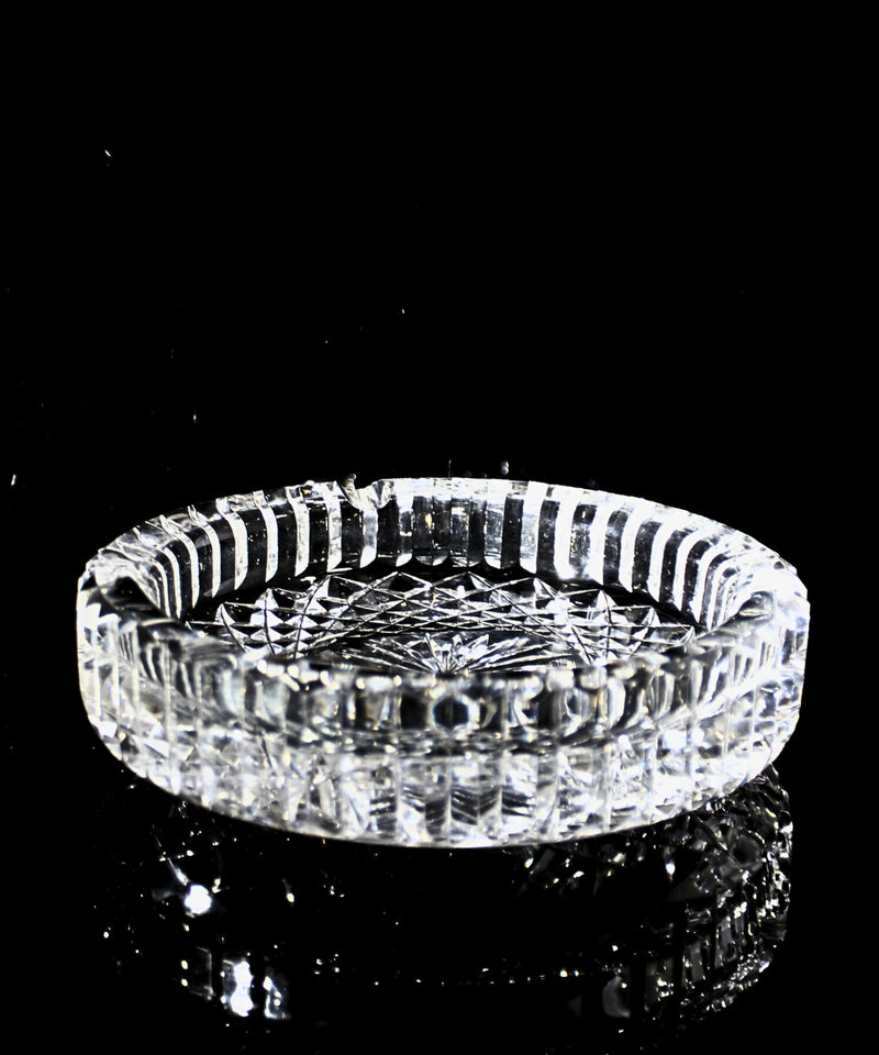 Waterford Crystal: Smoking Accessories Round Ashtray, 6" | 2 Set