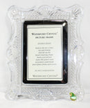 Waterford Crystal: Victorian Picture Frame, 8"