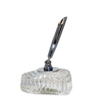 Waterford Crystal: Heart Shaped Pen Holder, 4" - Includes Pen