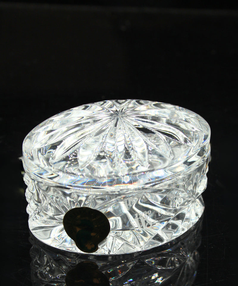 Waterford Crystal: Boxes Oval Box w/ Lid, 2.8"