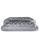 Waterford Crystal: Butter Dishes 1/4lb Covered Butter Dish, 7.25"