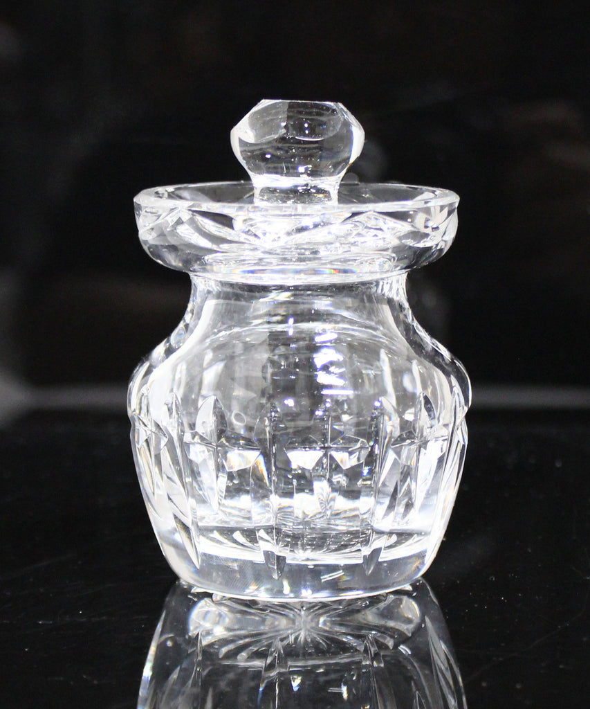 Waterford Crystal: Honey Jar & Lid, 3.1"