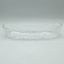 Waterford Crystal: Table Accessories Oval Celery Dish , 9.5"
