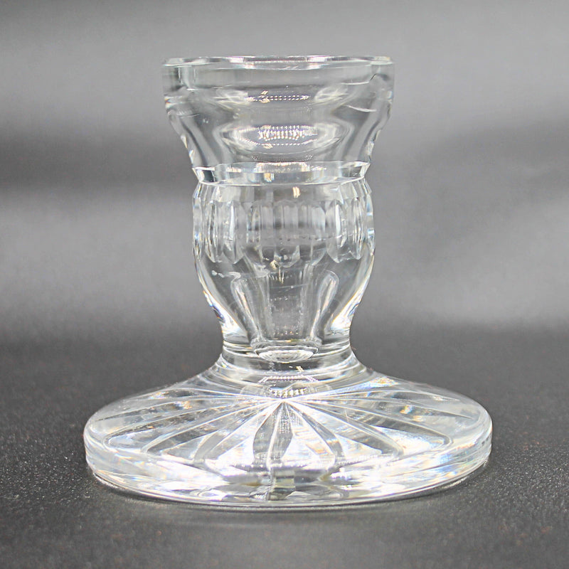 Waterford Crystal: Candlesticks Single Light Candlestick, 3.6" | Vrt Cuts Stem