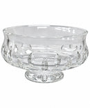 Waterford Crystal Footed Bowl - Etched Star Design, 5.5"
