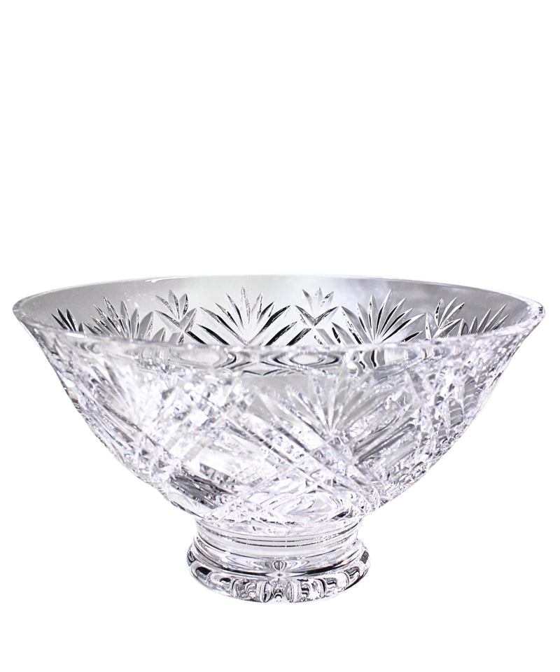 Waterford Crystal: Bowls 9"-13" Fooed Round Bowl, 10"