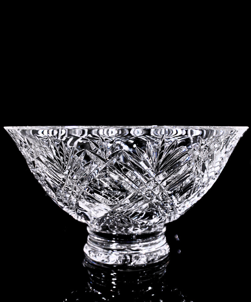 Waterford Crystal: Bowls 9"-13" Fooed Round Bowl, 10"