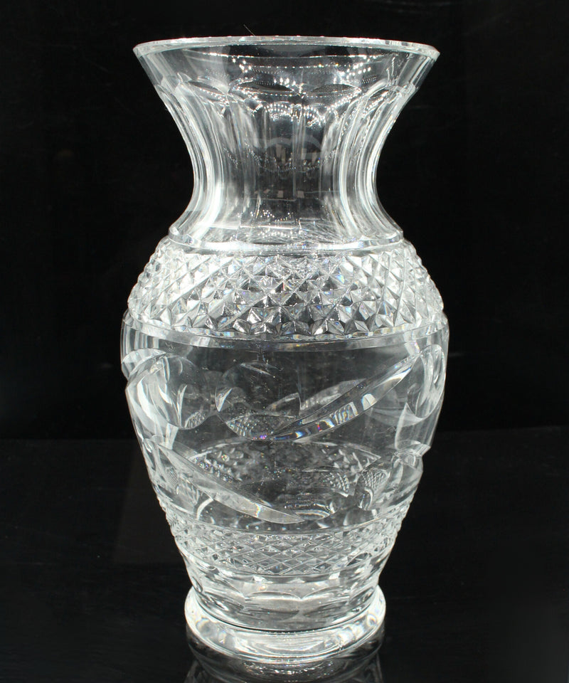 Waterford Crystal: Flower Vase, 9"