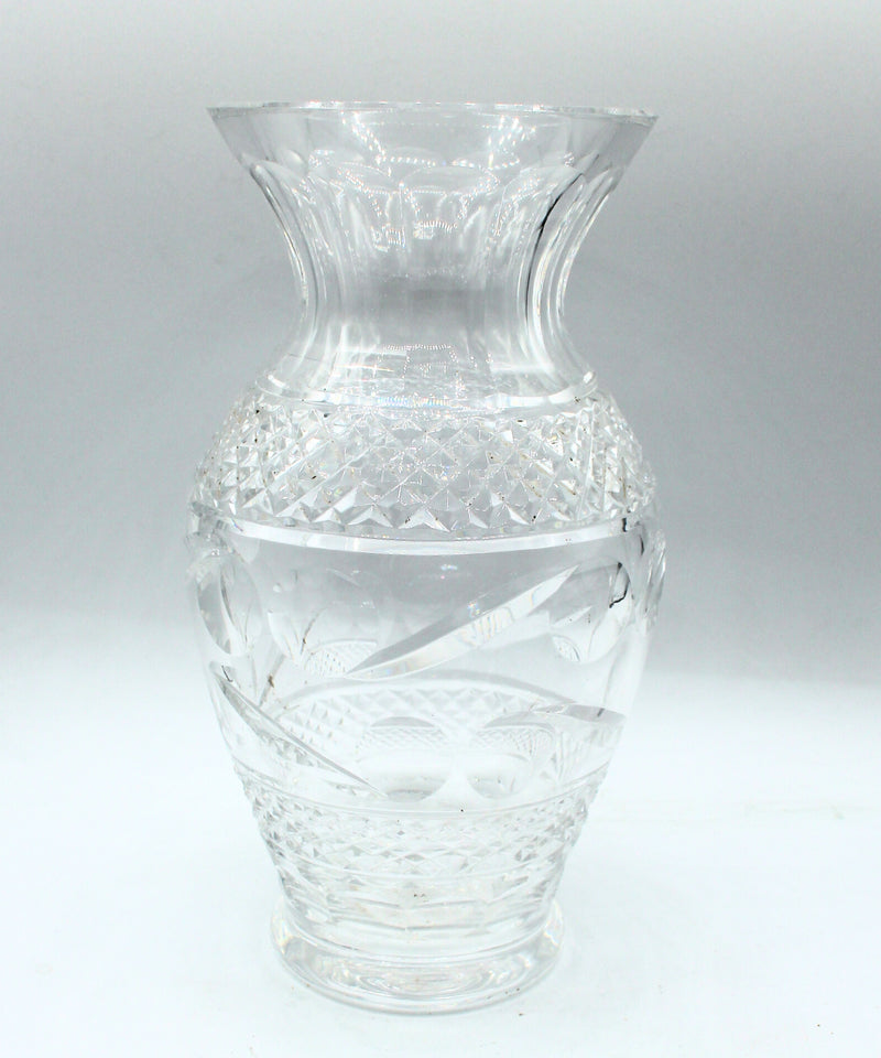 Waterford Crystal: Flower Vase, 9"