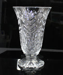 Waterford Crystal: Footed Flower Vase, 10"