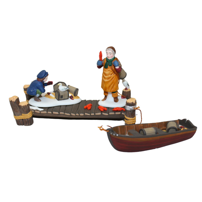 Department 56: 56589 Lobster Trappers