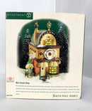 Department 56 Mini-Donut Shop, North Pole Village, Elfland, 56702