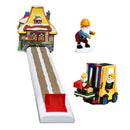 Department 56 Lego Warehouse Forklift, North Pole Village, Animated, 56819