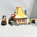Department 56 Lego Warehouse Forklift, North Pole Village, Animated, 56819