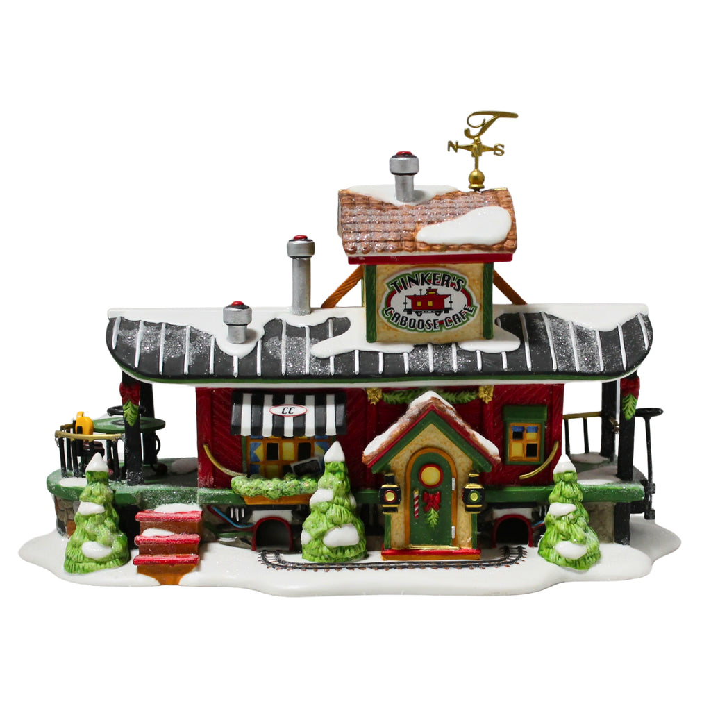 Department 56: 56896 Tinker's Caboose Cafe - Signed Special Edition